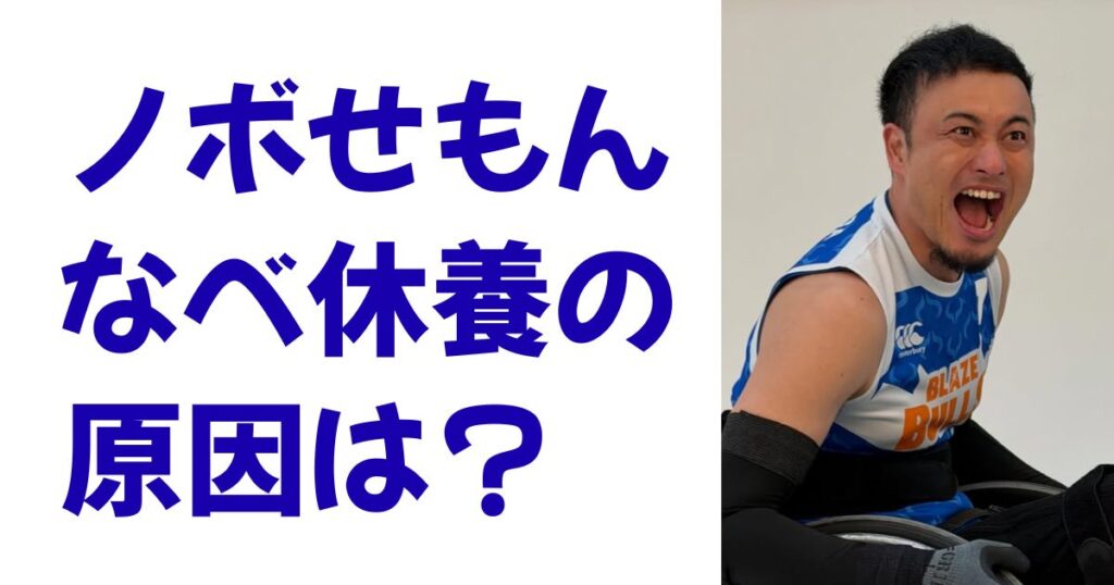 ノボせもんなべ休養の原因は？