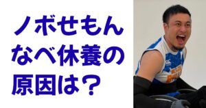 ノボせもんなべ休養の原因は？
